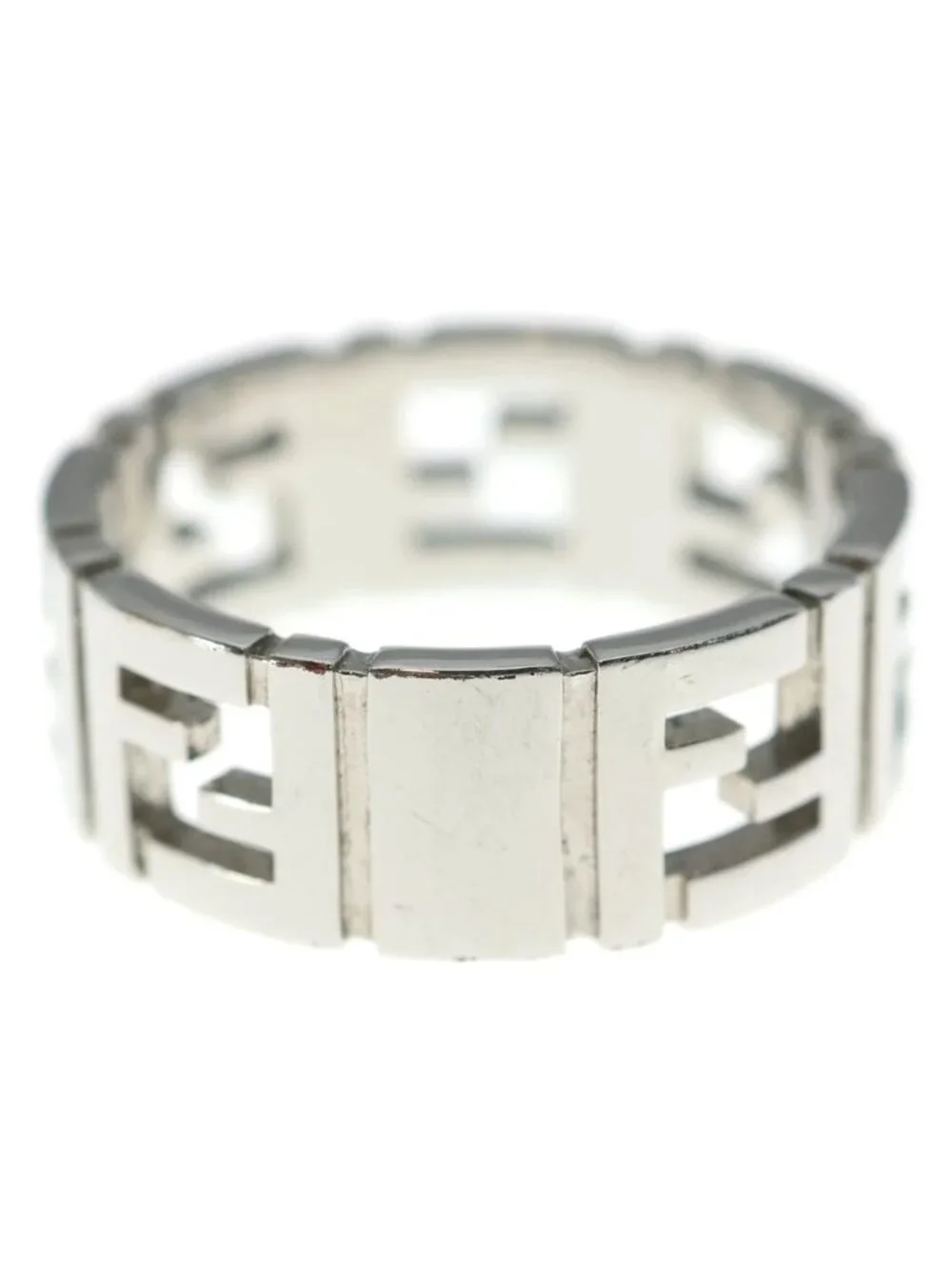Fendi FF Ring Silver